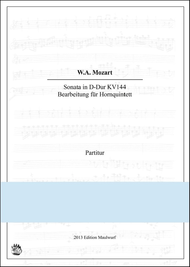 Mozart Sonate (Hornquintett)