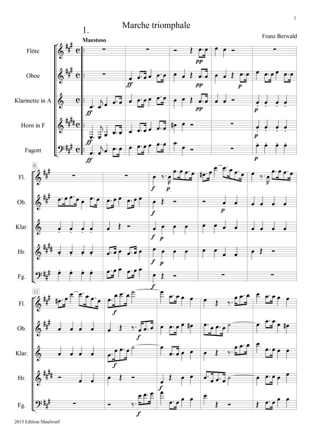 Spielbuch für Bläserquintett