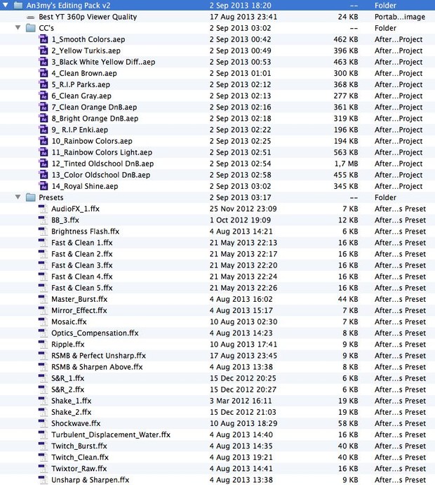 An3my's Editing Pack v2