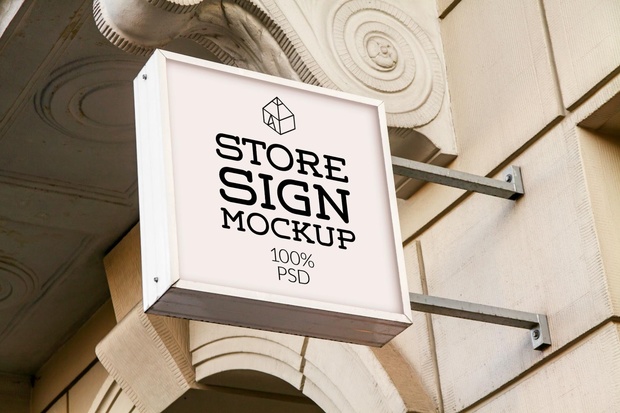 Store Signs Mock-ups 3