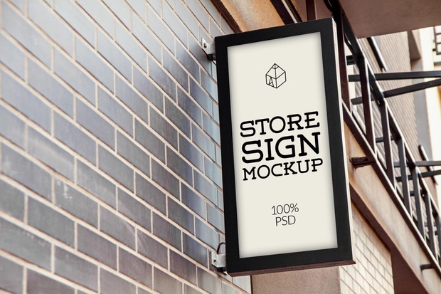 Store Signs Mock-ups 3