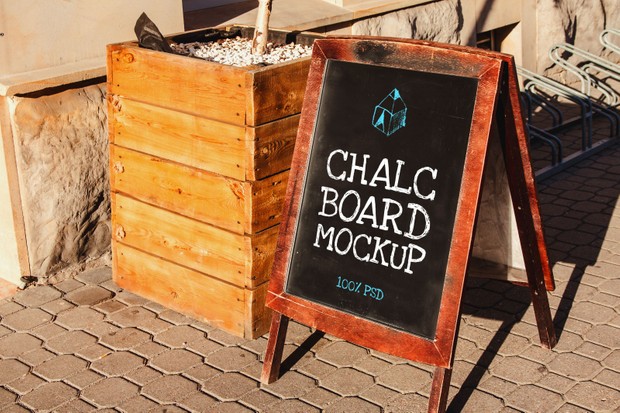 Chalc Board Mockups