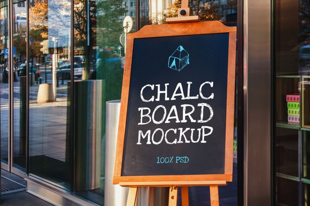 Chalc Board Mockups