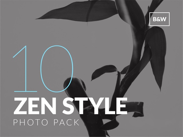 Zen Style Photo Pack
