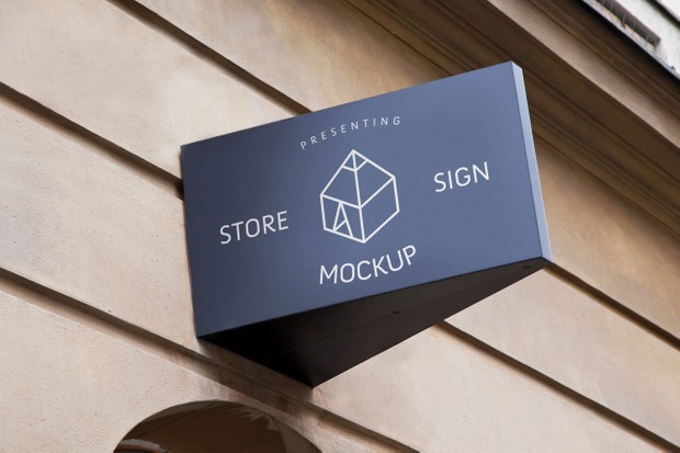 Store Signs Mockups