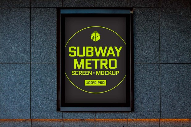 Subway Metro Screen Mock-Ups 2