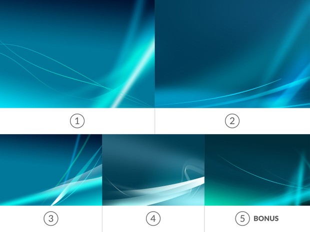 Blue Neon Abstract Backgrounds