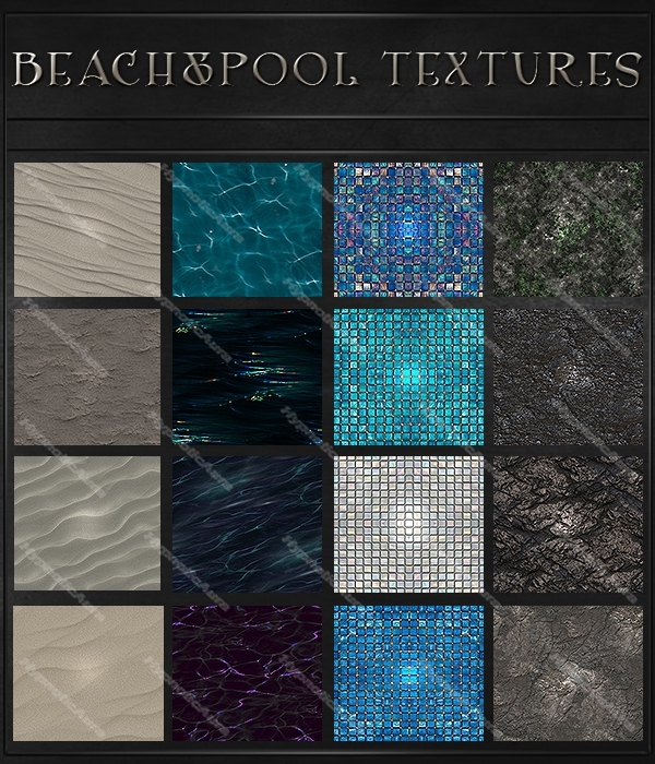 A~BEACH&POOL 200 TEXTURES - Jazziee2