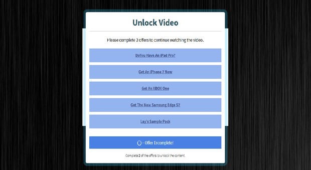 CPA Movies Niche Landing Page