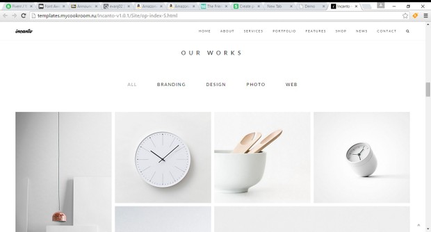 Incanto Responsive Theme