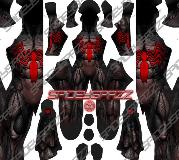 Red Symbiote Spider-Man
