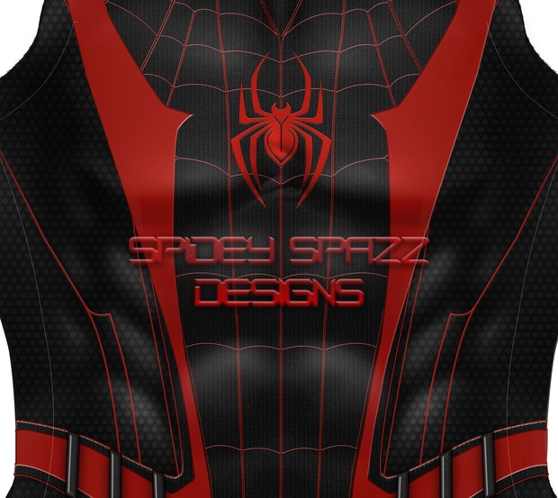 Civil War Miles Morales V2 W/ Extra Mask