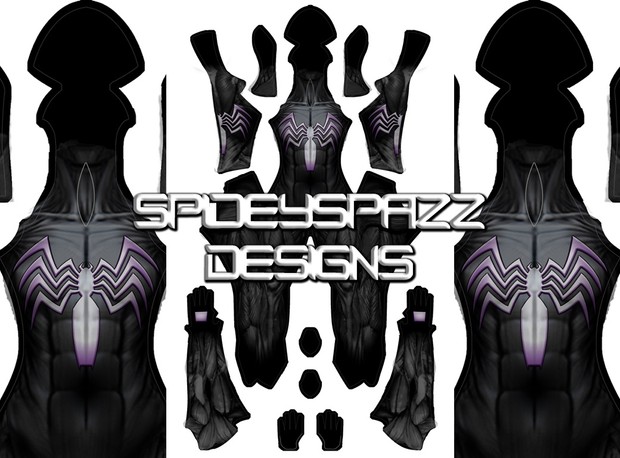 Female Venom Purple Logo