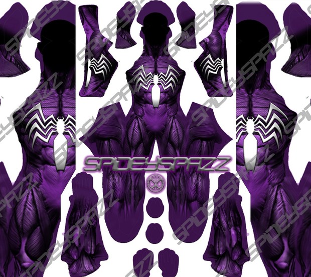 Purple Symbiote Spider-Man