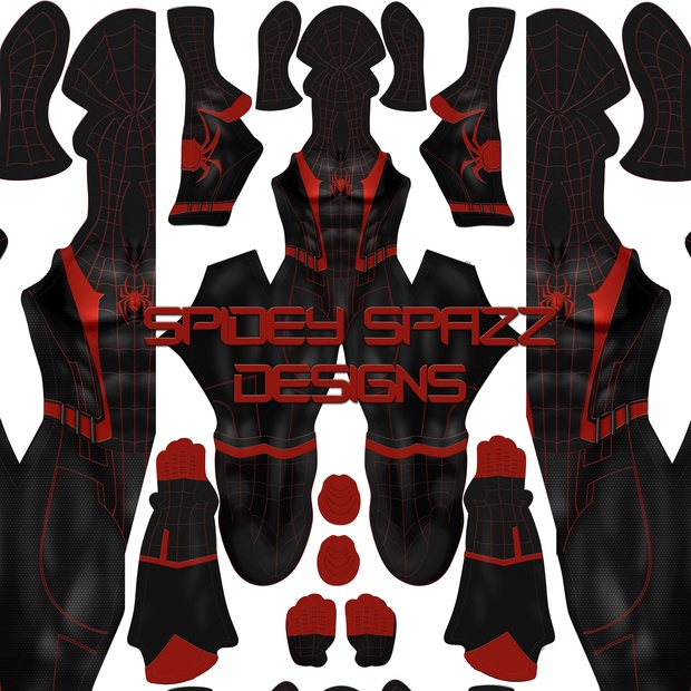 Civil War Miles Morales V2 W/ Extra Mask