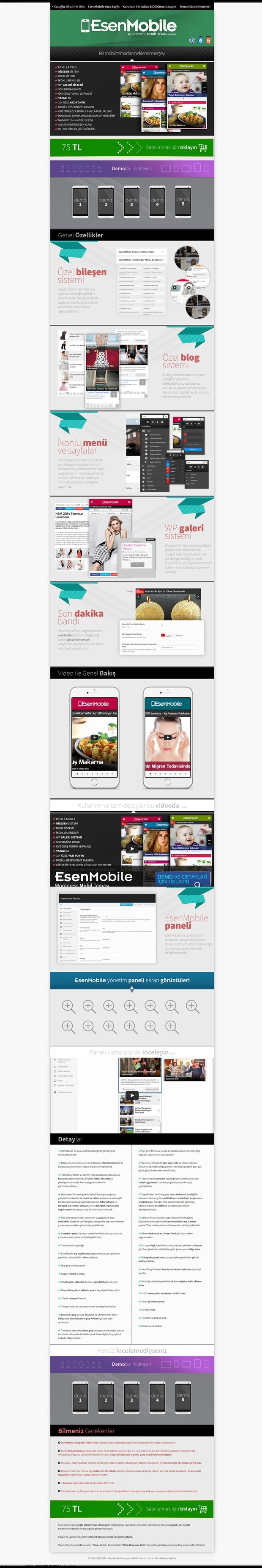 EsenMobile Mobile Wordpress Tema Full SEO Keygen Dosyası
