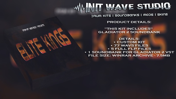 INIT WAVE STUDIO - ELITE KING (WAVS, EXPANSION FLPS)