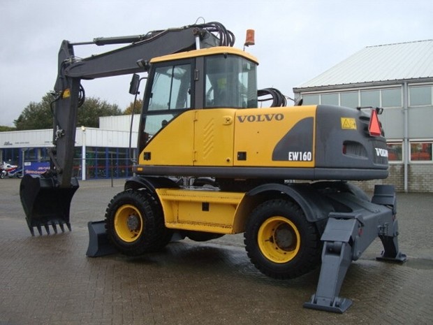 VOLVO EW160 WHEELED EXCAVATOR SERVICE REPAIR MANUAL - DOWNLOAD