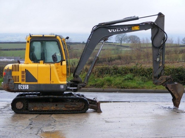 VOLVO EC55B COMPACT EXCAVATOR SERVICE REPAIR MANUAL - DOWNLOAD