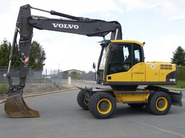 VOLVO EW180C WHEELED EXCAVATOR SERVICE REPAIR MANUAL - DOWNLOAD