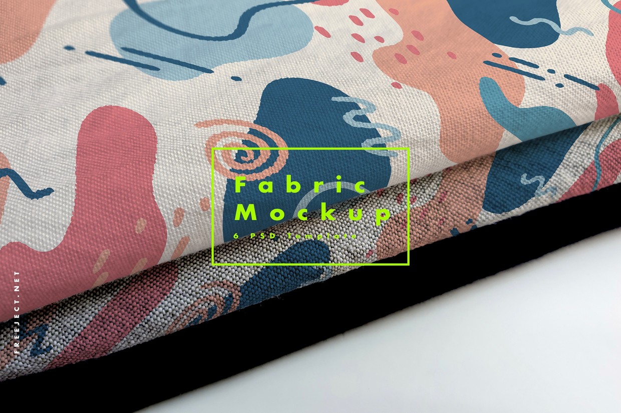 Download Fabric Mockups Bundle - Freeject Store