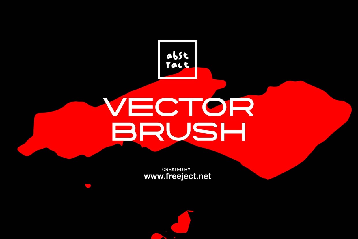 Abstract Vector Brush EPS PNG ABR Freeject  Store