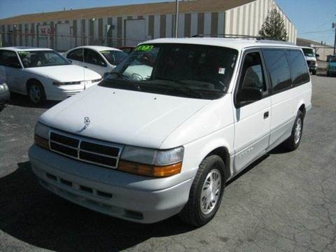 Dodge Caravan - Town and Country - Plymouth Voyager 1991 to 1995 Service Workshop Repair Manual