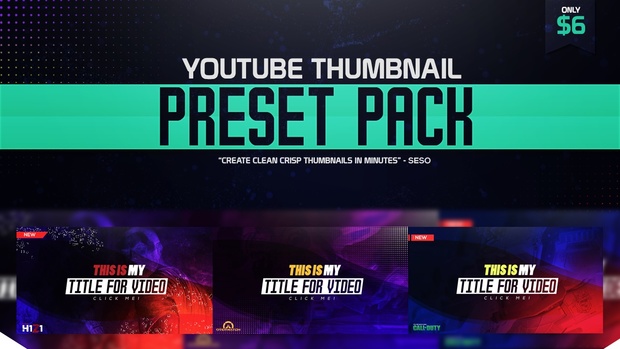 Thumbnail Preset Pack