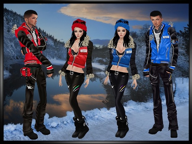 Outfit Skier Couple