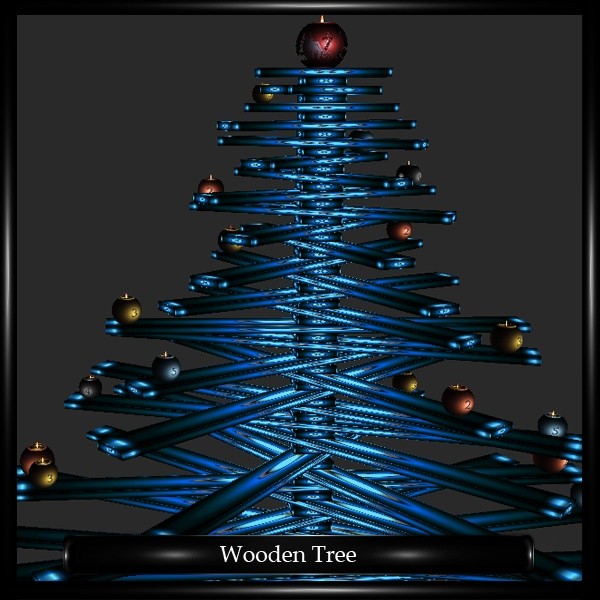 Christmas Wooden Tree