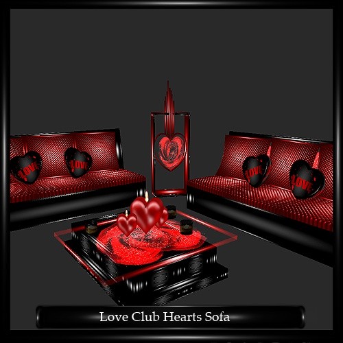 Love Club Hearts Sofa