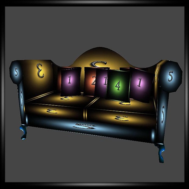Petit Christmas sofa