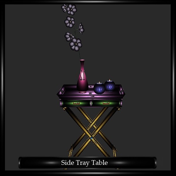 SIDE TRAY TABLE
