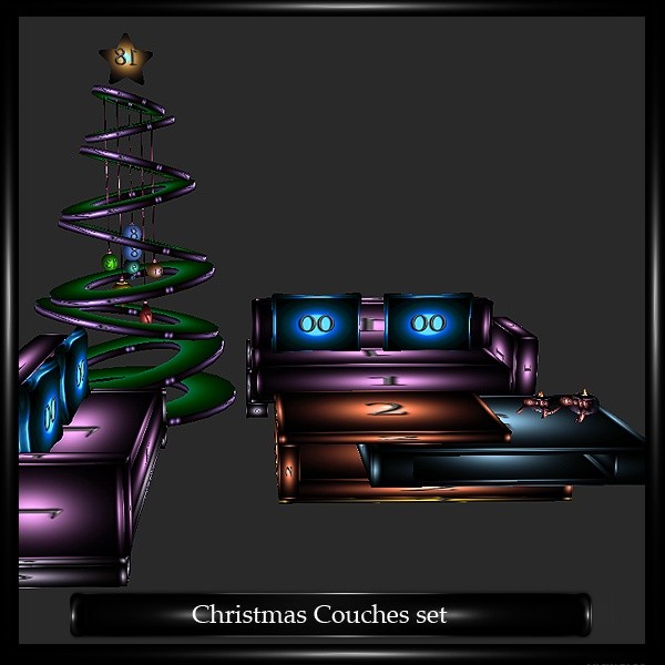 Christmas Couches Set