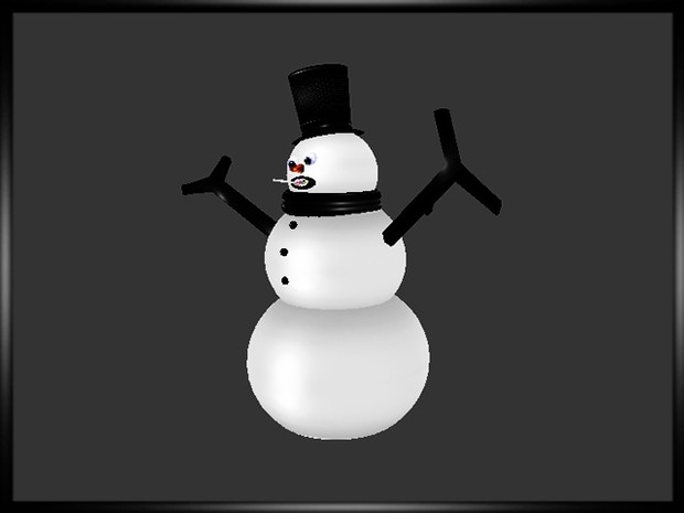 Snowman With Music