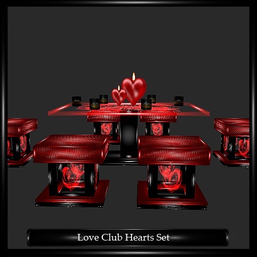 Love Club Hearts Set