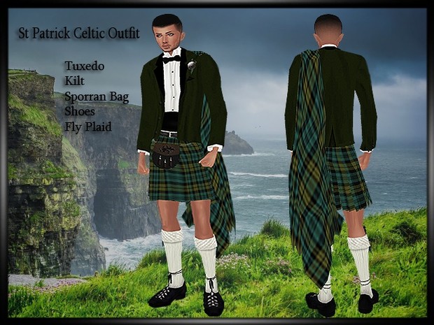 St Patrick Celtic Outfit