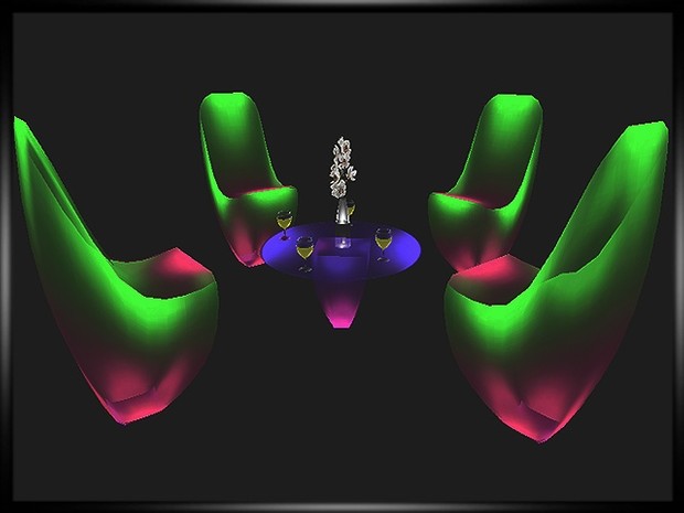 Summer Neon Table
