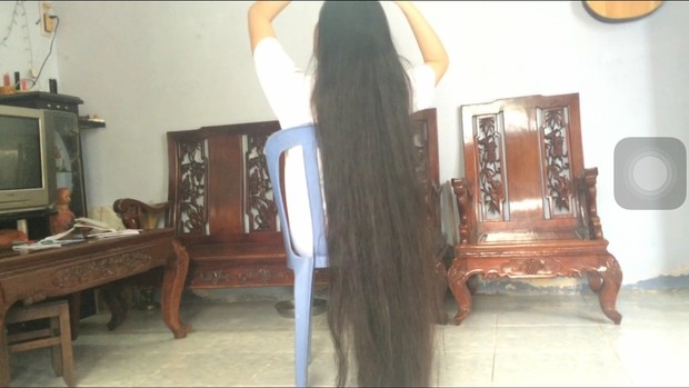My long hair - My treasur