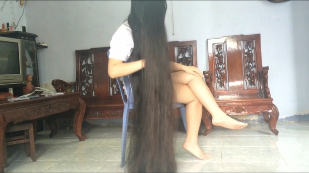 My long hair - My treasur