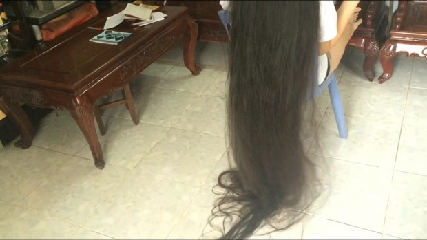 My long hair - My treasur