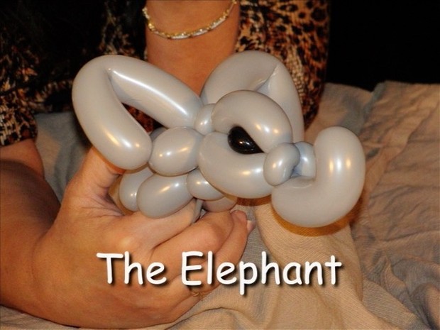 Elephant Balloon Animal Bracelet by Vicky Kimble