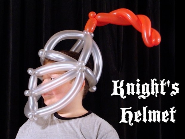 Knight's Helmet Balloon Twisting Recipe by Asi Cohen