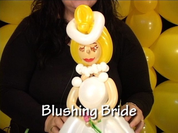 Blushing Bride - Twisted Balloon Design by Vicky Kimble