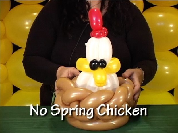 Chicken - Twisting Balloon Recipe by Vicky Kimble
