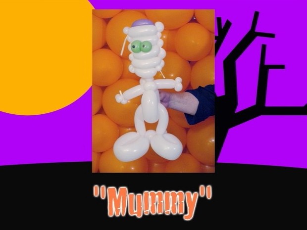Mummy Halloween Balloon Animal Recipe by Jeff Hayes