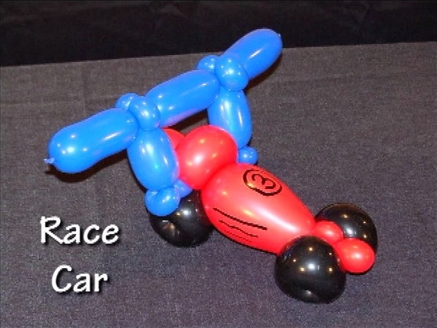 Race Car - Twisted Balloon Design by Tonya McNeill