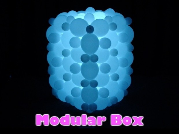 Modular Box Balloon Decor Design by Steven Jones