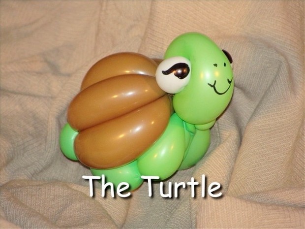 Turtle Balloon Animal Bracelet Design by Vicky Kimble