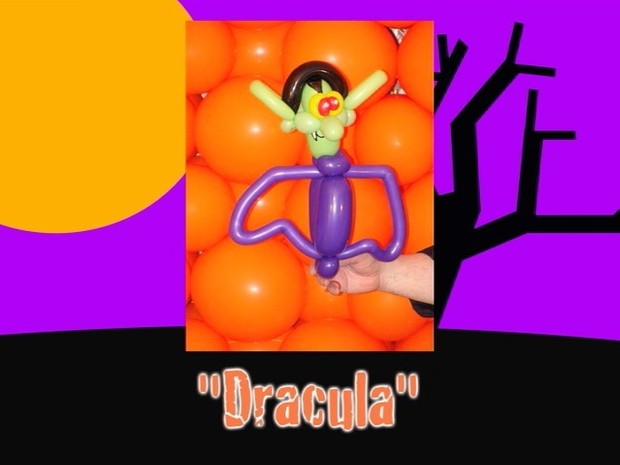 Dracula Balloon Animal Design by Jeff Hayes